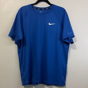 XL NIKE SWIM DRI-Fit t-shirt - blue